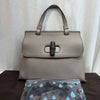 Gucci Leather Bamboo Grey Top Handle Crossbody Bag 370831 158573062 [P]