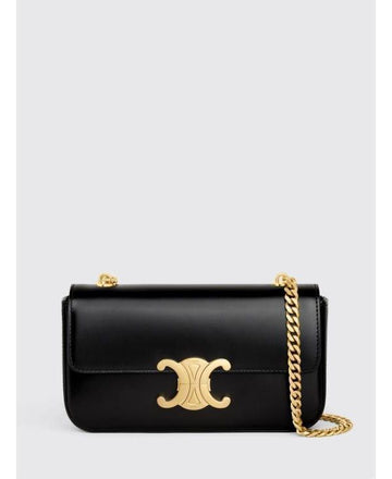Celine Chain Shoulder Bag in Shiny Calfskin 115203BF4 38NO 151055040 [P]