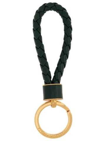 Bottega Veneta Intrecciato Leather Keyring 651820 V0HW1 3049 151055349 [P]