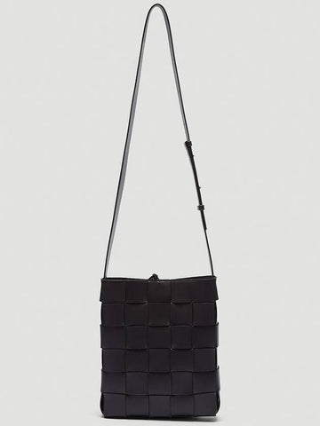 BOTTEGA VENETA イントレチャートカセットメッセンジャーバッグ 649601 VMAY1 8803 151055600 [P]