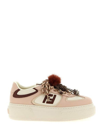 FENDI レザー ローイング プラットフォーム スニーカー 8E8721 AY9N F1TPW 151055948 [P]