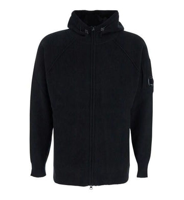CP COMPANY Lambswool Hoodie Cardigan 19CMKN057A 110149A 888 151056011 [P]