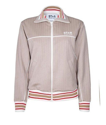 Golden Goose White Logo Zipper Sweatshirt 151056585 [P]