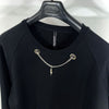 Neil Barrett Men's Chain Sweatshirt Black 151232491 [P]