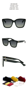 GUCCI サングラス GG1338S ハイエンド 四角 フレーム オーバーフィット 126840407 [P]