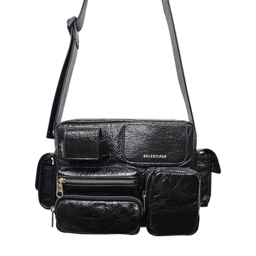 Balenciaga Supervision Camera Bag Crossbody Black A000L6 210C8 1000 158576311 [P]