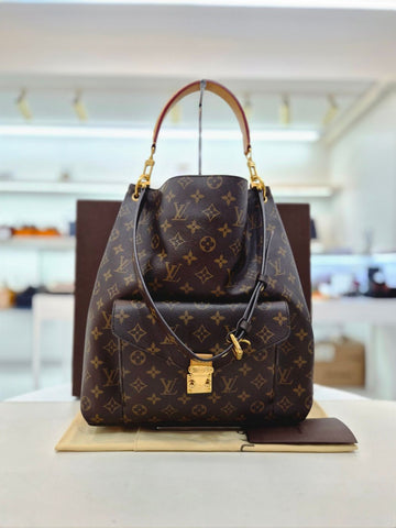 LOUIS VUITTON Monogram Metis Tote oder Schultertasche M40781 158576387 [P]