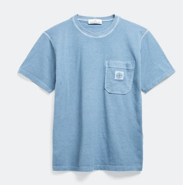 STONE ISLAND ロゴパッチ半袖Tシャツ V0141 801521957 111326345 [P]