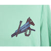 Hermes Horse Leather Patch Short Sleeve T-Shirt Mint Green L(100) 158576464 [P]