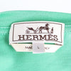 Hermes Horse Leather Patch Short Sleeve T-Shirt Mint Green L(100) 158576464 [P]