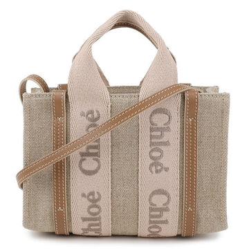 CHLOE リネンミニトートバッグ 148993360 [P]