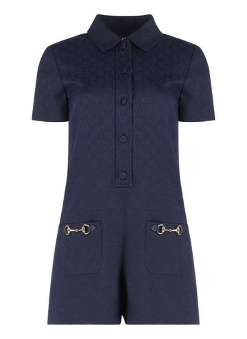 Gucci Horsebit GG Canvas Jumpsuit 781457 Z8BRZ 4608 151056962 [P]
