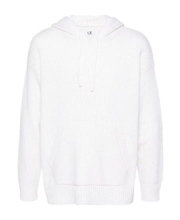CP COMPANY Lambswool Oversized Hoodie 17CMKN145A 110149A 103 151057370 [P]