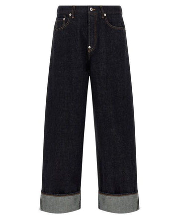 KENZO Weit geschnittene Jeans FF6 5DP421 6Q1 DM 151059606 [P]