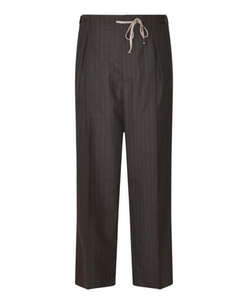 MAISON MARGIELA ピンストライプウールドローストリングパンツ S67KA0080 M35581 860F 151059733 [P]