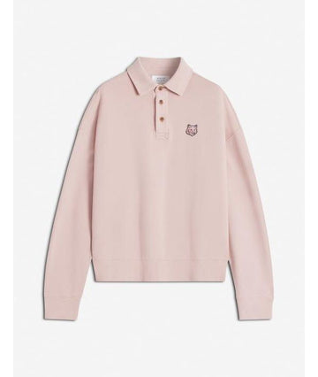 MAISON KITSUNE ファルコンヘッドフリースオーバーサイズポロ OM00211KM0001 0172 151060064 [P]
