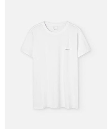 Isabel Marant Plain Cotton T-Shirt 151060167 [P]