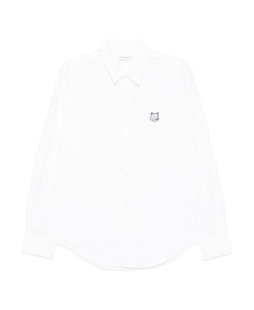 MAISON KITSUNE コンツール フォックス ヘッド スケート シャツ MM00405WC5012 P100 151060307 [P]