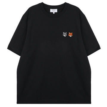 MAISON KITSUNE Double Fox Head Komfort T-Shirt 157337468 [P]