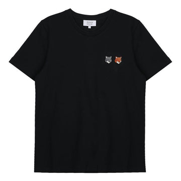 Maison Kitsune Double Fox Head Regular T-Shirt 157337459 [P]
