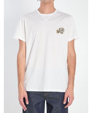 Moncler Double Logo Patch Cotton T-Shirt 151061650 [P]
