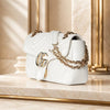 Gucci White Leather GG Marmont 837267 AAE38 9050 141940922 [P]