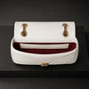 Gucci White Leather GG Marmont 837280 AAE38 9050 141940923 [P]