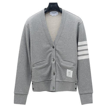 Thom Browne Lafreima Women's 4-Bar V-Neck Cardigan FJT069A00535-055 31800923 [P]