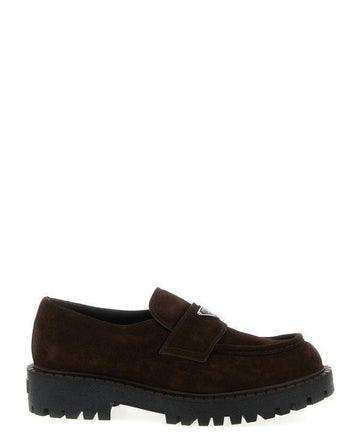 PRADA スエードレザー ローファー 2DE151 F G001 103 F0003 151072736 [P]