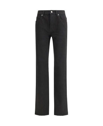 Saint Laurent Straight Black Denim Jeans 782393 Y09WJ 2050 151101807 [P]