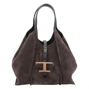 Tods Timeless Suede Mini Shopper Bag 151102674 [P]
