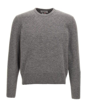 THOM BROWNE センターバック RWB クルーネック プルオーバー メリノウール ニット MKA518A Y1029 055 151103111 [P]