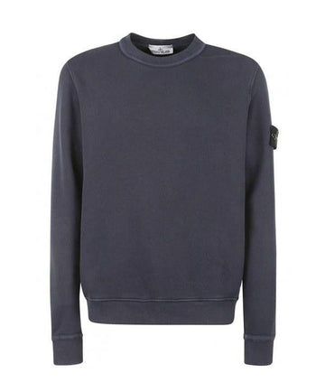 STONE ISLAND オールドエフェクトコットンダイアゴナルフリーススウェット811561241V0120 151103847 [P]