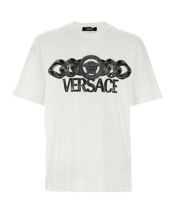 Versace Medusa Print Chain T-Shirt 151104209 [P]