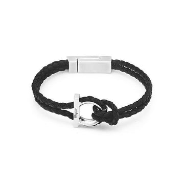 Salvatore Ferragamo Bracelet Black 17 Size 45330259 [P]