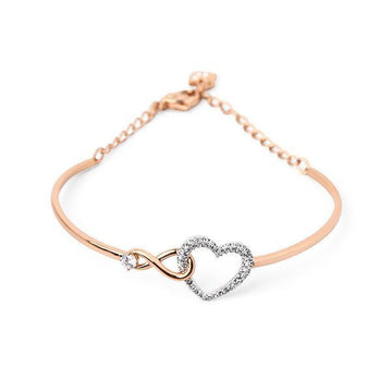 SWAROVSKI Infinity ハートバングル ブレスレット 5518869 136079524 [P]