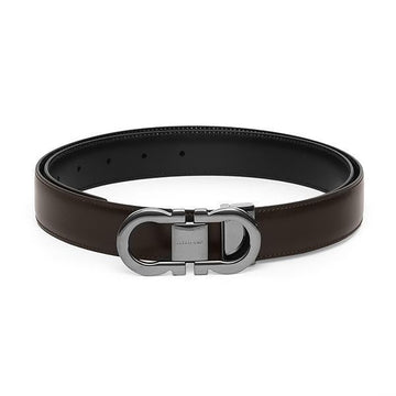SALVATORE FERRAGAMO Gancini Wenden Gürtel 139811625 [P]