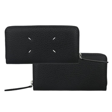 Maison Margiela Wallet S56UI0110 P4455 T8013 Zipped Around Stitch Grain Long Wallet 150543620 [P]