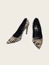 SAINT LAURENT Zebra-Schlangenhaut-Stiletto-Heels 158579532 [P]