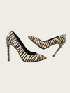 SAINT LAURENT Zebra-Schlangenhaut-Stiletto-Heels 158579532 [P]
