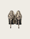 SAINT LAURENT Zebra-Schlangenhaut-Stiletto-Heels 158579532 [P]