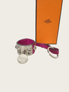 Hermes Purple Appsong Medor Bag Charm Keyring 158579654 [P]