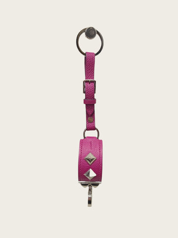 HERMES Lila Epsom Medor Schlüsselanhänger 158579654 [P]