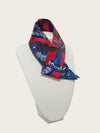 Hermes Red Tree of Song Twilly Silk Scarf 158579686 [P]