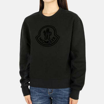 MONCLER モンクレール レディース ロゴ バッグ ナイロン トレーナー (ブラック) 8G00028 809KX 999 54670074 [P]