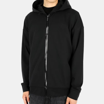 Moncler Men's Black Wappen Patch Hoodie Zip Jacket (Black) 8G00033 899Q0 999 54738944 [P]