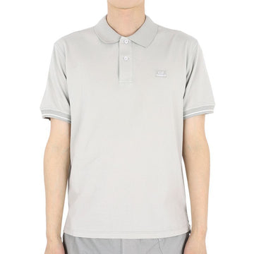 CP Company Men's Tacting Piquet Polo Short Sleeve (Light Grey) 14CMPL253A 006263G 936 54739768 [P]