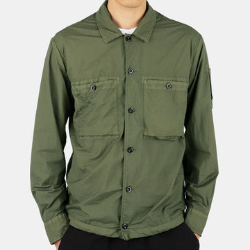 CP Company Men's Lens Wappen TAYLON L Shirt (Khaki) 13CMSH194A 005783G 669 54741236 [P]