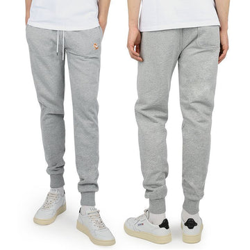 MAISON KITSUNE Jogginghose mit Fox-Patch in Schwarz (Grau) H150 54741904 [P]