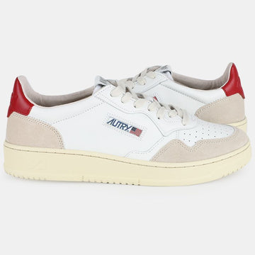 AUTRY 22 F/W Men's medalist leather suede low-top (red tab) AULM LS43 54757609 [P]